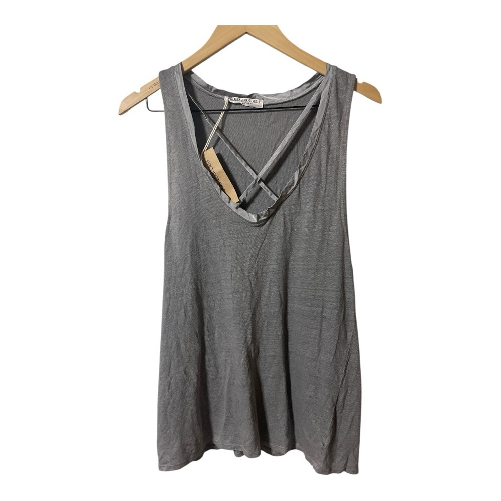 PROJECT SOCIAL T Los Angeles Gray Tank Large
